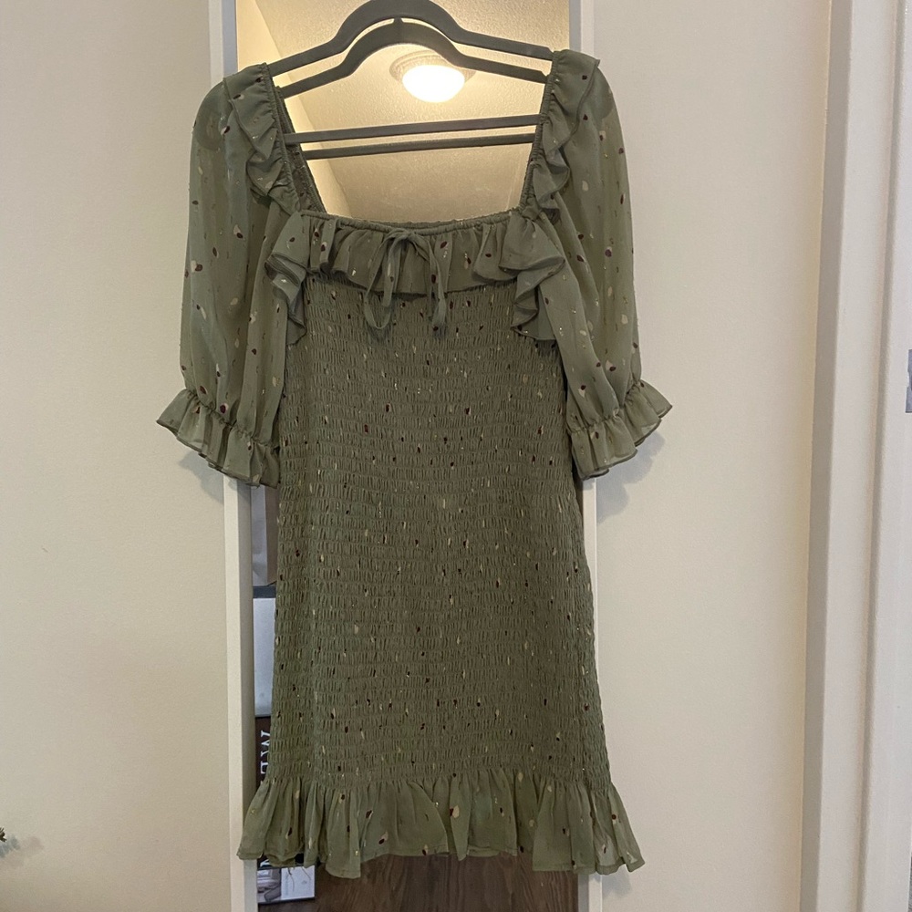 Green dress